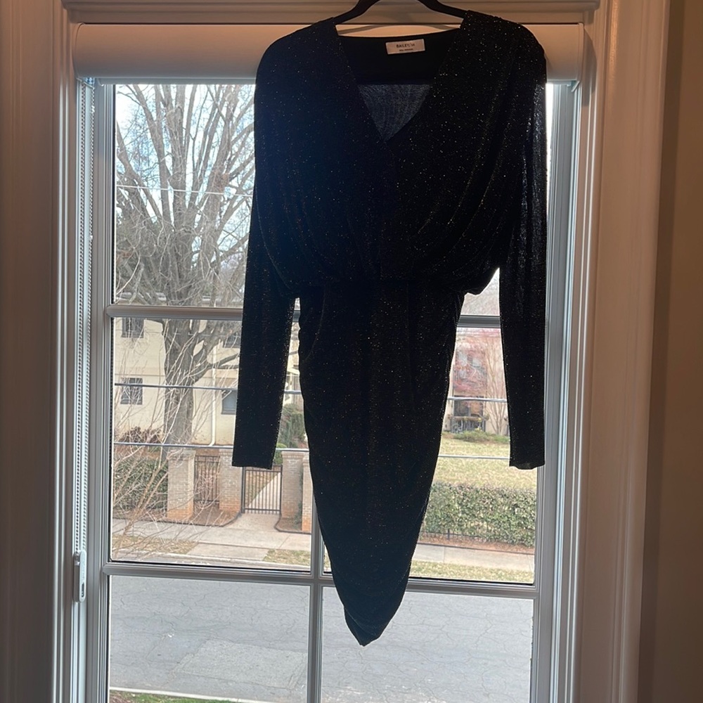 Black sparkle dress